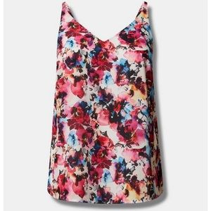 Georgette vneck cami